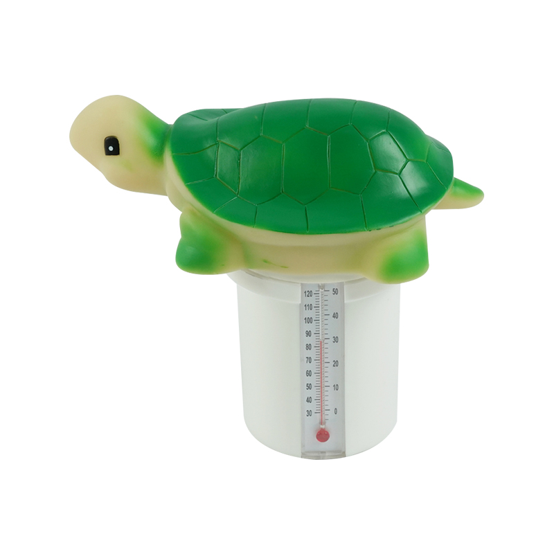 1510 Floating Animal Dispenser with Thermometer-turtle