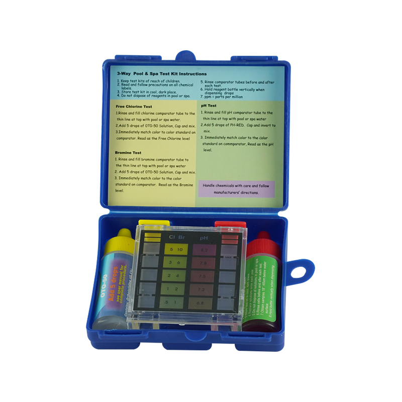 1909 3 in 1 Swimming Test Kit ( Test Free Chlorine , Bromine and Ph)