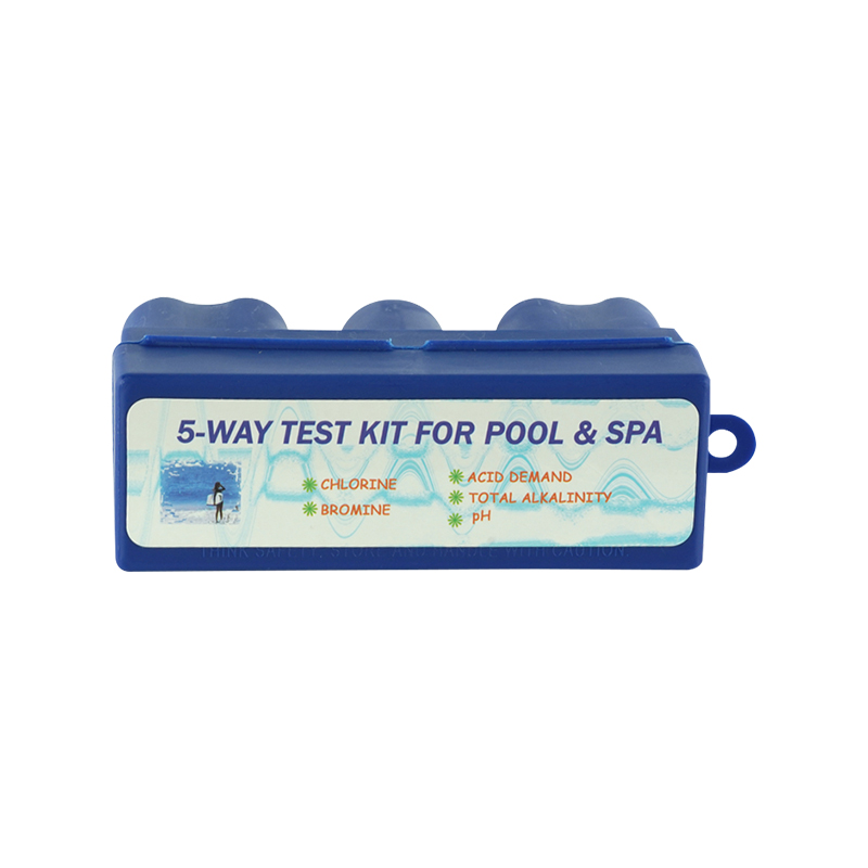 1911 5-way Test Kit for Pool & Spa Test Chlorine, Bromine, Ph, Acid Demand, Total Alkalinity