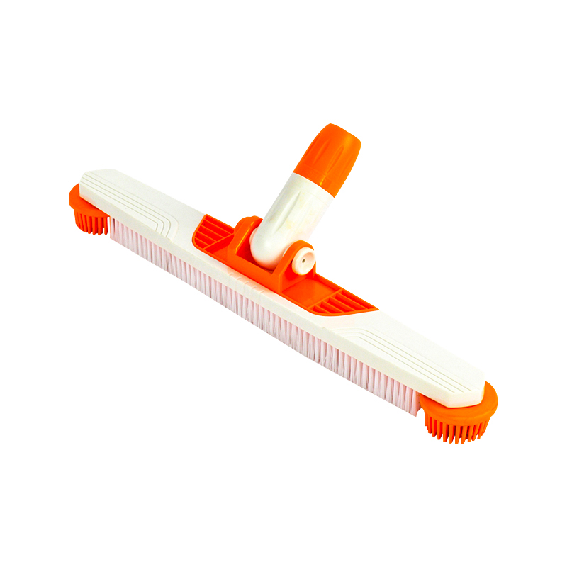 1438 1438 20'/50cm Premium Polybristle Floor and Wall Brush W/roller Bumper ,push Button Angle Adjust and EZ Twist Telepole Connect /disconnect