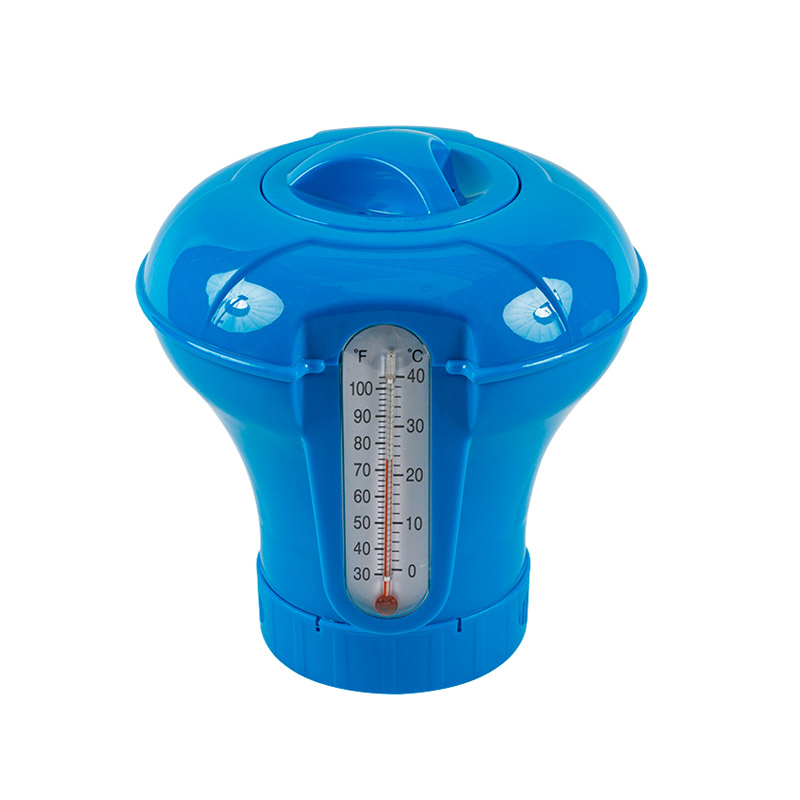 1515 7”chemical Dispenser for 3' Tablets with Thermometer